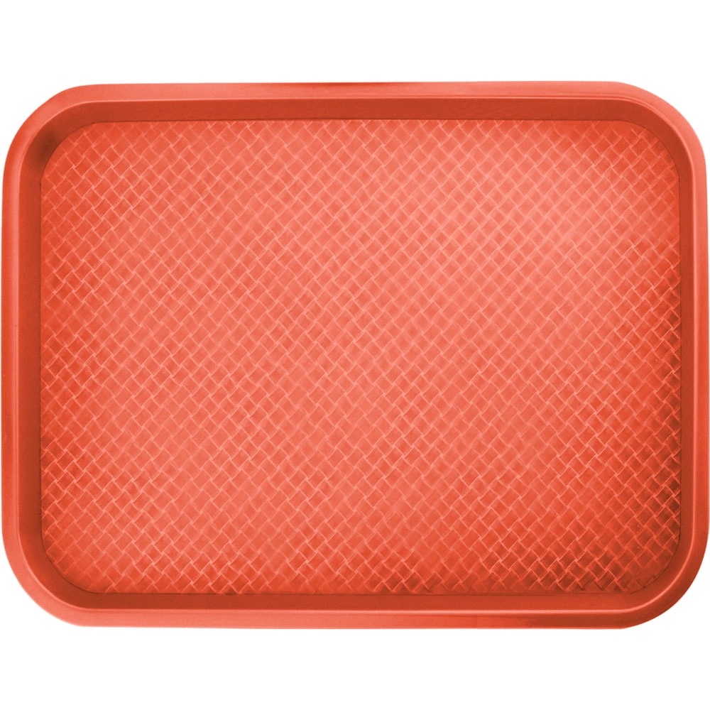 Taca fast food 350×450 mm, polipropylenowa, czerwona | STALGAST, 413351