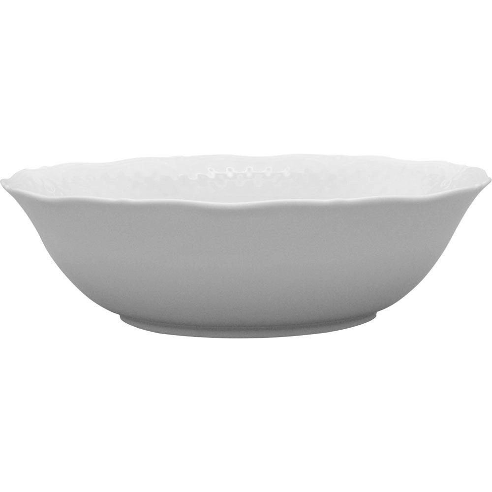 Salaterka z porcelany Ø230 mm, 1400 ml | LUBIANA, Afrodyta