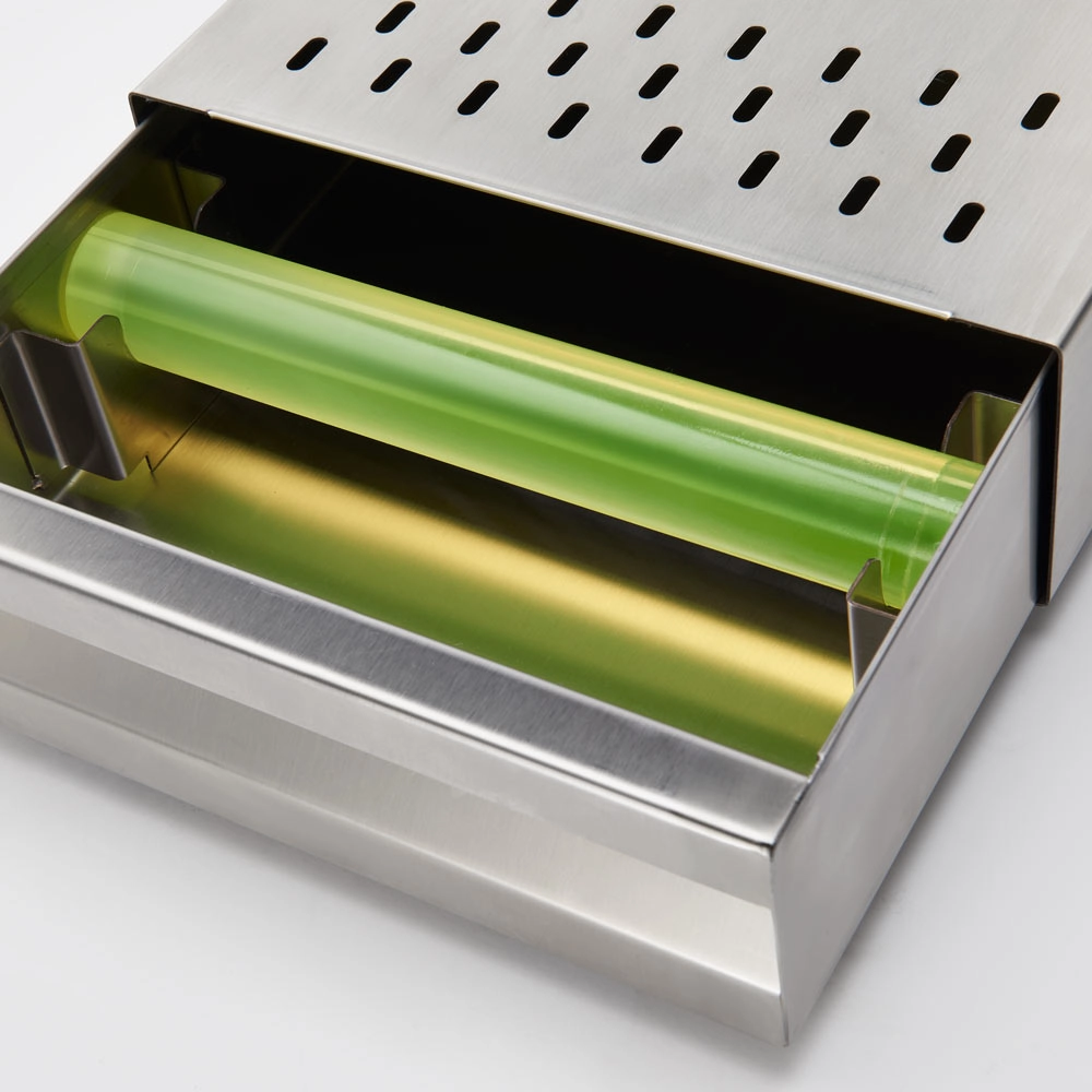 Szuflada z odbijakiem ze stali nierdzewnej pod młynek | STALGAST, 486018