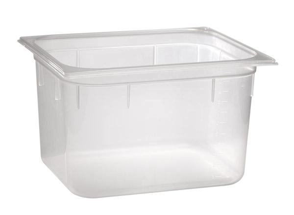 Pojemnik prostokątny z polipropylenu GN 1/1 530x325x150 mm, półprzeźroczysty | APS, 82108