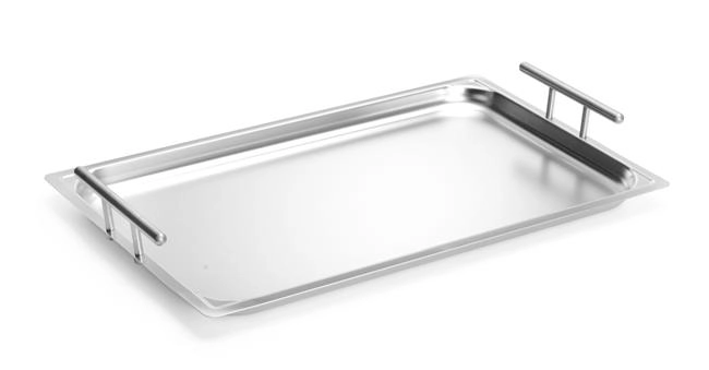 Taca do serwowania GN 1/1 530x325 mm ze stali nierdzewnej | HENDI, 809181