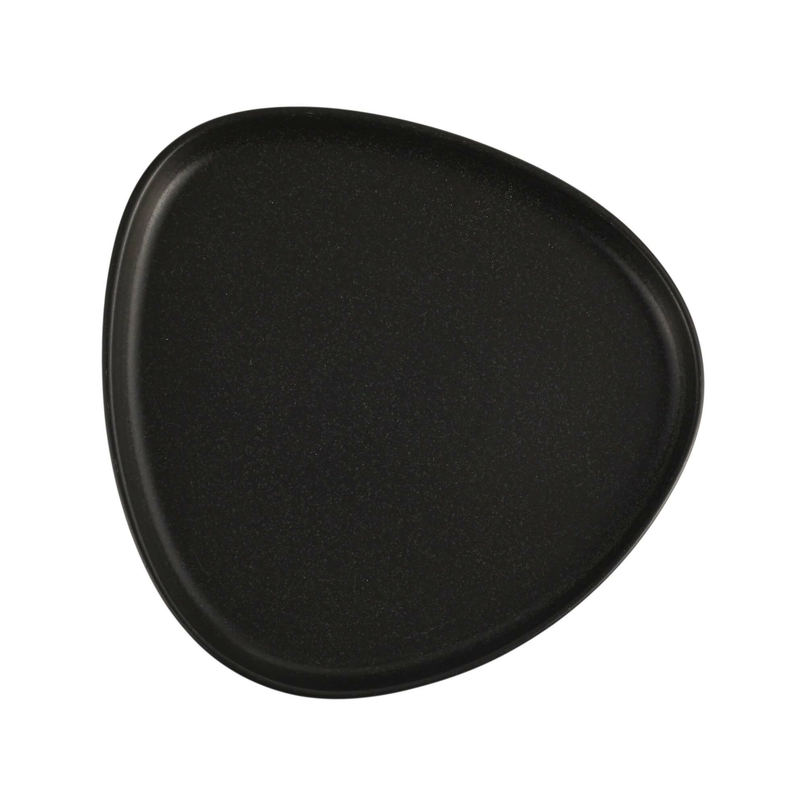 Talerz trójkątny, 210 mm, czarny | PORLAND, Seasons Coal