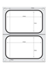 Matryca do zgrzewarki, 2x 178x113 mm | HENDI, 805589