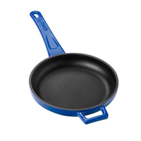 Mini patelnia żeliwna z metalowym uchwytem Ø160 mm, niebieska, 400 ml | LAVA, 832066