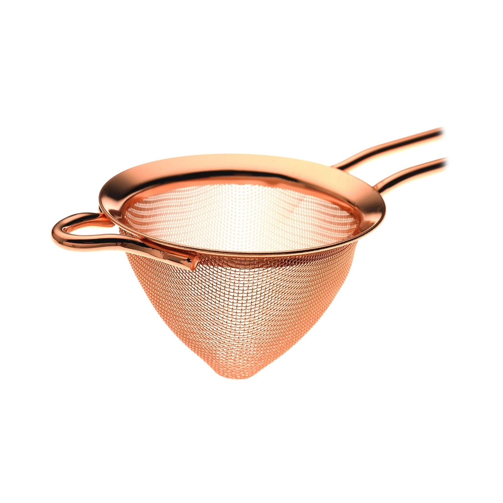 Sitko stożkowe / cedzak, miedziane, 89 × 264 mm | BARFLY, M37025CP