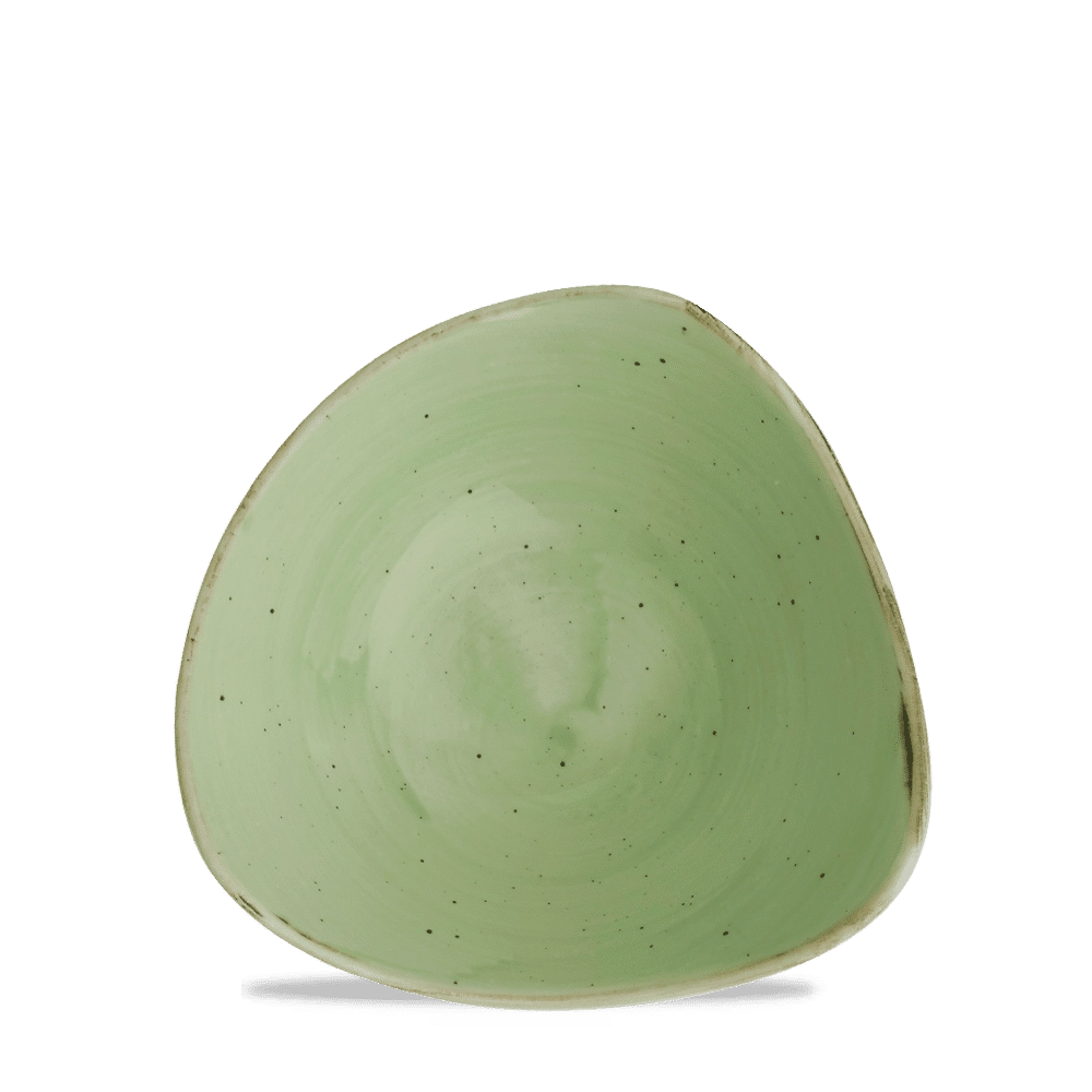 Misa trójkątna, Ø150 mm, 260 ml | CHURCHILL, Stonecast Sage Green
