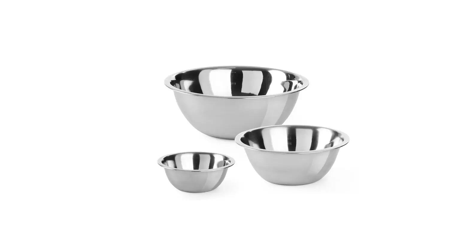 Miska do ubijania ze stali nierdzewnej, 0,7 l, ⌀158 mm | HENDI, 517109