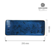 Talerz serwingowy, 215x120 mm, niebieski | FINE DINE, Iris