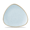 Talerz trójkątny, Ø229 mm | CHURCHILL, Stonecast Duck Egg Blue