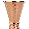 Miarka barmańska w stylu japońskim Diamond Lettice, ze stali nierdzewnej, miedziana, 30/60 ml | BARFLY, Diamond Lettice