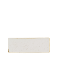 Talerz podłużny, 250×90 mm | CHURCHILL, Stonecast Barley White