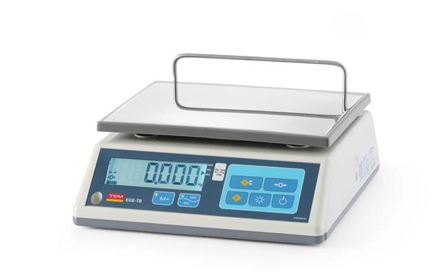 Waga sklepowa LCD z legalizacją, 15 kg, 325x320x160 mm | TEM, EGE