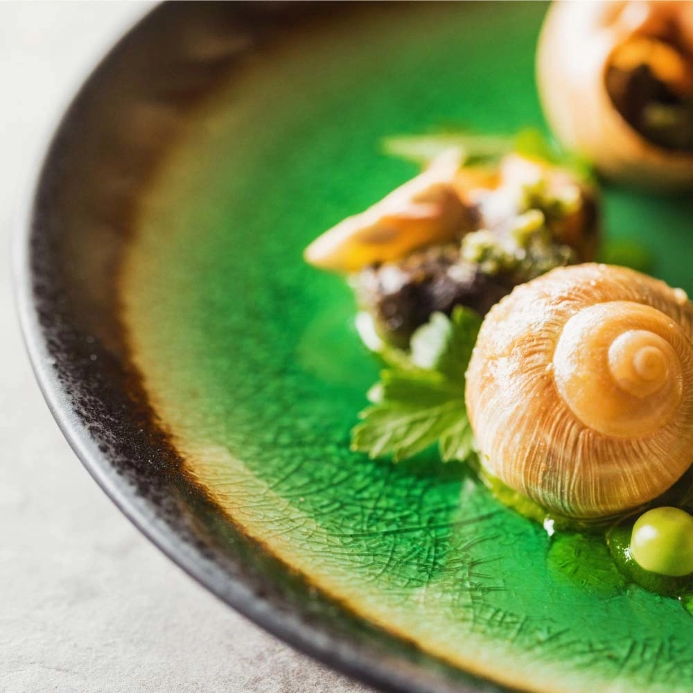 Talerz płytki, Ø207 mm, zielony | FINE DINE, Beryl