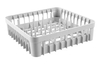 Zmywarka do szkła 400x400 mm, sterowana elektromechanicznie, 230 V, 2,8 kW, 472x566x705 mm | HENDI, 230299
