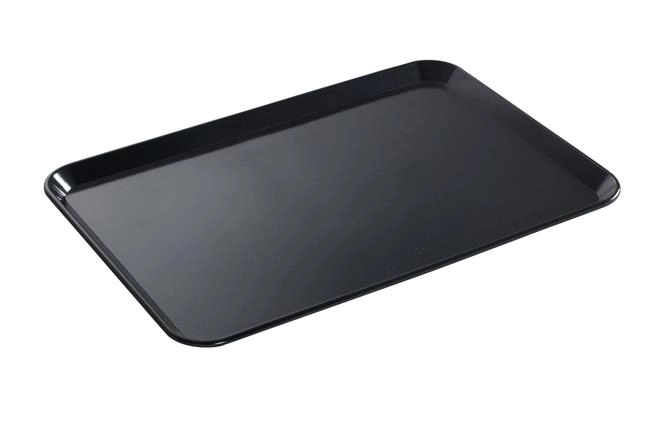Taca ekspozycyjna, czarna, 350x240x17 mm | HENDI, 569207