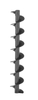 Fontanna do czekolady 3-poziomowa, 230 V, 0,19 kW, ⌀215x375 mm | HENDI, 274101