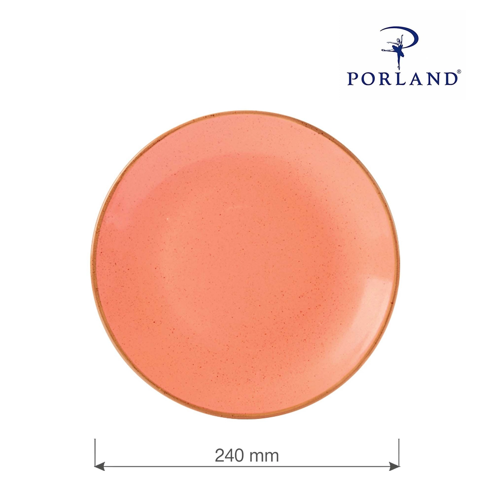 Talerz płytki, Ø240 mm | PORLAND, Seasons Amber