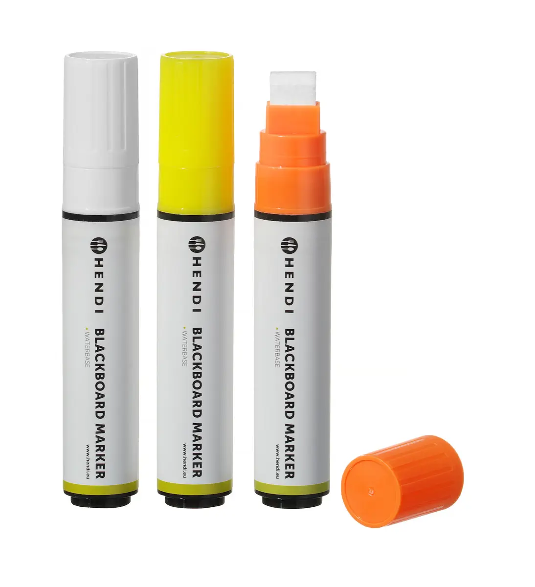 Markery do tablicy z szeroką końcówką, zestaw 3 szt. | HENDI, 664339