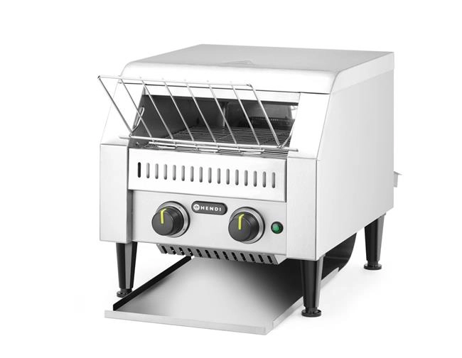 Toster przelotowy podwójny, 230 V, 2,24 kW, 418x365x390 mm | HENDI, 261309