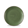 Talerz płytki Ø170 mm, zielony | CHURCHILL, Stonecast Sorrel Green