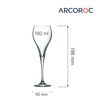 Kieliszek do szampana, 160 ml, ⌀65×198 mm | ARCOROC, Brio