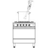 Mikser ręczny z trzepaczką 250 mm, 230 V, 0.31 kW | ROBOT COUPE, CMP 250 Combi