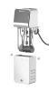 Cyrkulator zanurzeniowy do sous vide 80, 220-240 V, 2,3 kW, 80 l, 155x175x(H)319 mm | HENDI, 221143