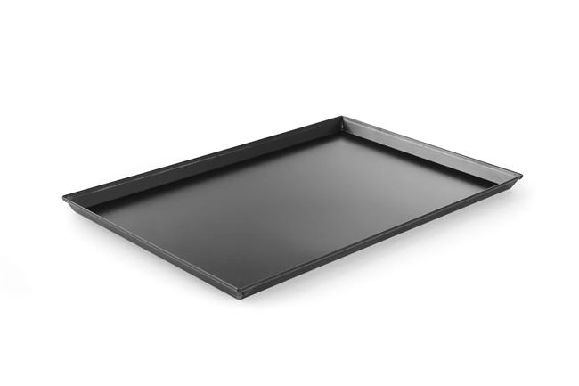 Blacha do pizzy prostokątna, 600×400×25 mm | HENDI, 808276