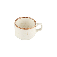 Filiżanka sztaplowana do kawy i herbaty, 200 ml, beżowa | PORLAND, Seasons Sand