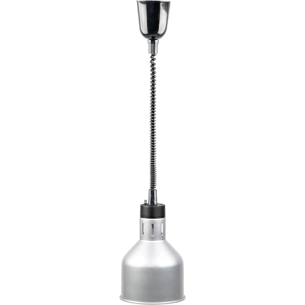 Lampa do podgrzewania potraw wisząca srebrna 0.25 kW, Ø175 mm | STALGAST, 692600