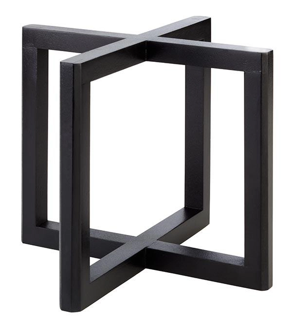 Stojak bufetowy 200x200x175 mm, z drewna | APS, Wood