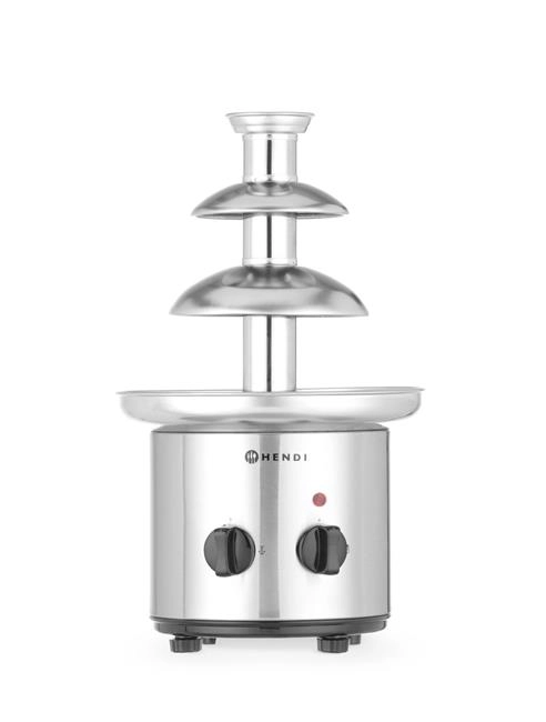 Fontanna do czekolady 3-poziomowa, 230 V, 0,19 kW, ⌀215x375 mm | HENDI, 274101