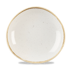 Miska o organicznym kształcie, Ø253 mm, 1100 ml | CHURCHILL, Stonecast Barley White