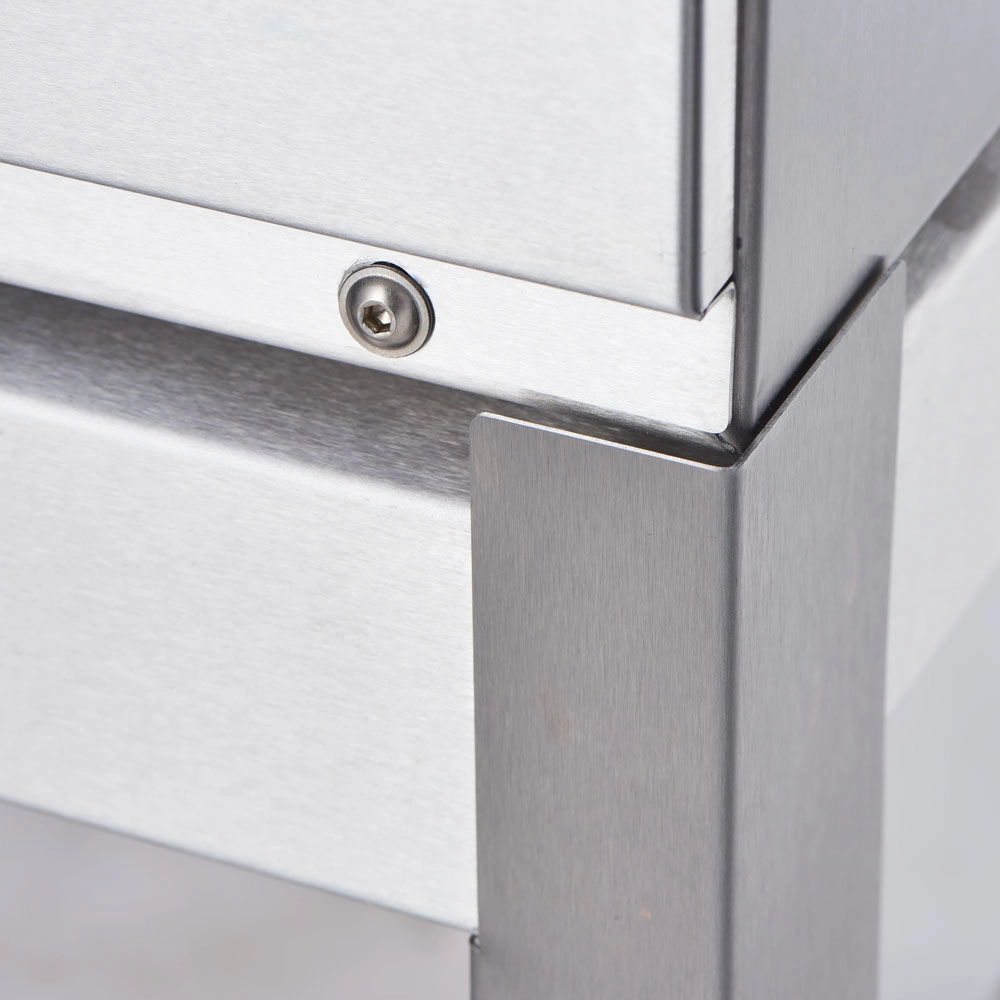 Zmywarko wyparzarka uniwersalna z podstawą, dozownik płynu nabłyszczającego, kosz 500×500 mm, 3.4/4.9 kW, 230/400 V, 565×685×835 mm | STALGAST, 801501