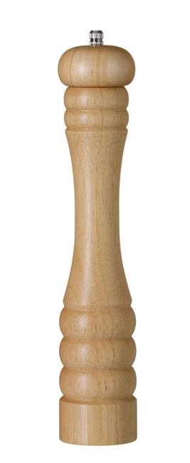 Młynek do pieprzu drewniany, jasne drewno, ø60x315 mm | HENDI, 469743