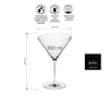 Kieliszek do martini, 390 ml | RONA, Edge