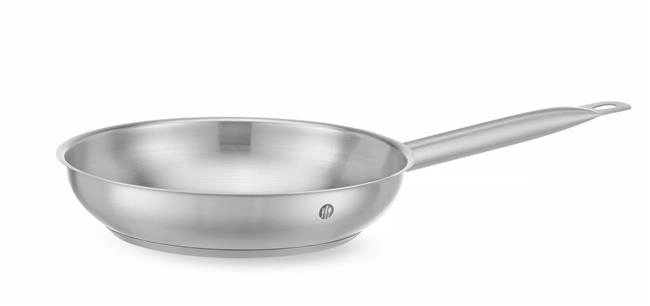 Patelnia ze stali nierdzewnej o średnicy 240 mm, 1,9 l | HENDI, Kitchen Line