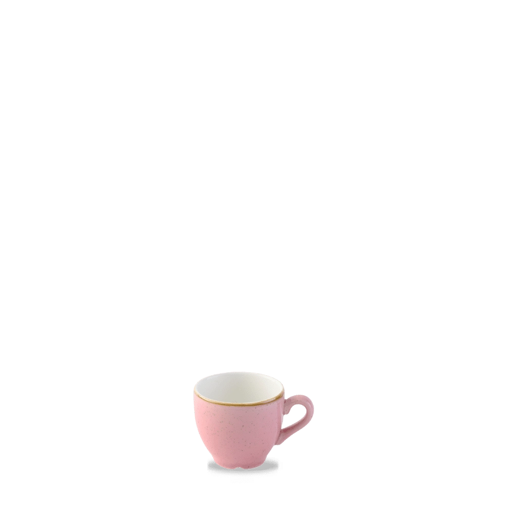 Filiżanka do espresso Ø65 mm, 90 ml, różowa | CHURCHILL, Stonecast Petal Pink