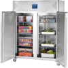 Szafa chłodnicza 2-drzwiowa ze stali nierdzewnej, GN 2/1, 1300 l, 1340x680x1400 mm | STALGAST, 830130