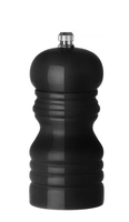 Młynek do pieprzu drewniany, czarny, ø50x113 mm | HENDI, 469576