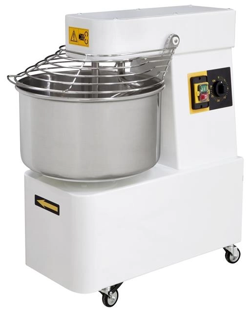 Mikser spiralny ze stałą dzieżą, 48 l, 480x805x850 mm, 400V/2,2 kW, 2 biegi | PRISMAFOOD, 222898
