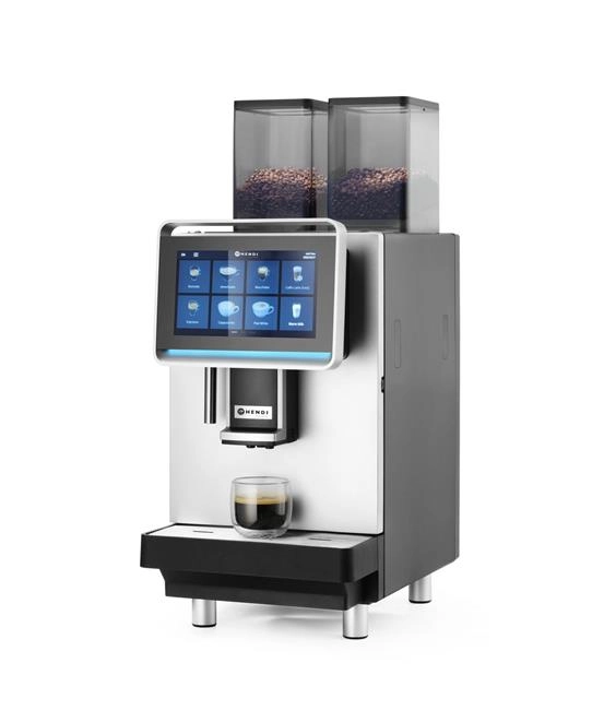 Ekspres do kawy automatyczny z ekranem dotykowym, 230 V, 2,9 kW, 340x540x830 mm | HENDI, CoffeeMatic