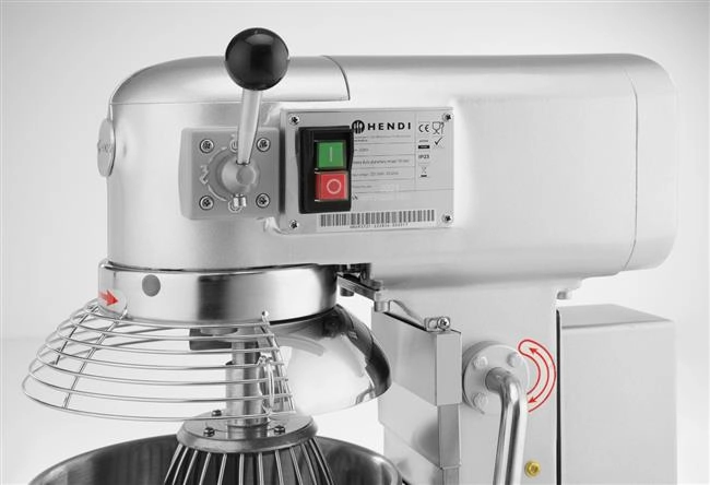Mikser planetarny, 10 l, 422x475x710 mm, 230V/0,6 kW | HENDI, Kitchen Line