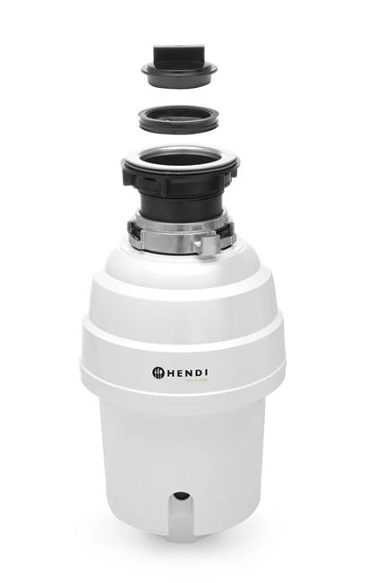 Młynek do odpadków z włącznikiem, 230 V, 0,55 kW, ⌀210x406 mm | HENDI, 979983