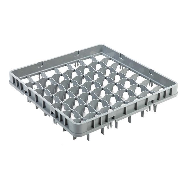 Nadstawa do kosza typ 1, 500×500×40 mm, 49 elementów, maks. ⌀60 mm | AMERBOX, 877494