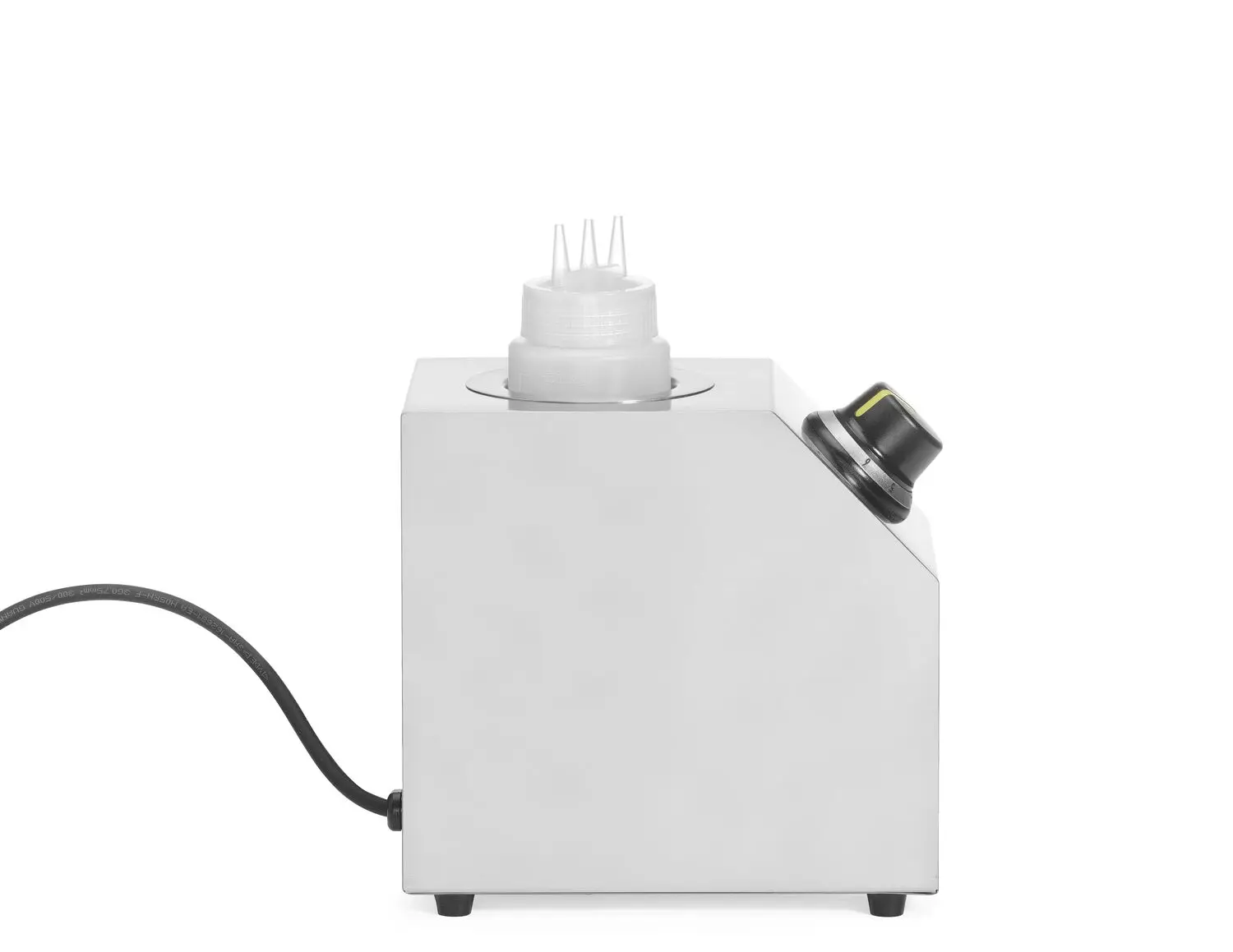 Podgrzewacz do sosów pojedynczy, 0,65 l, 220-240 V, 0,2 kW, 150x223x282 mm | HENDI, 201718