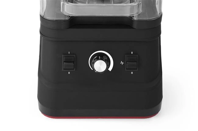 Blender barmański z obudową wyciszającą, czarny, 2,5 l, 220-240V, 1,68 kW, 250x300x540 mm | HENDI, 230688