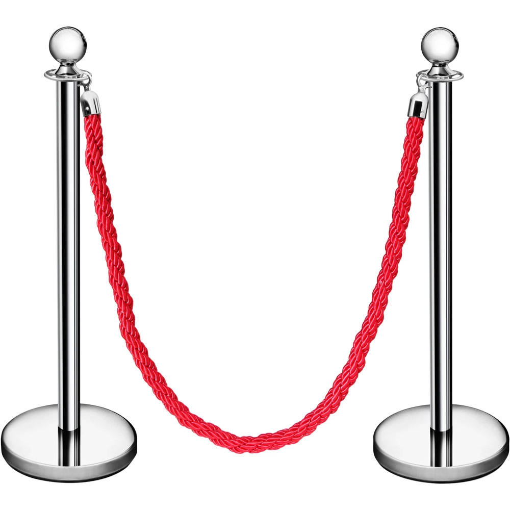 Słupek hotelowy ze stali nierdzewnej, Ø320x1000 mm | STALGAST, 689001