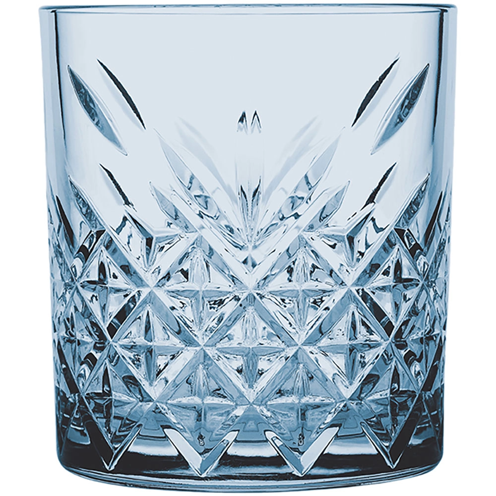 Szklanka niska 350 ml, niebieska | PASABAHCE, Timeless