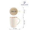 Kubek, 260 ml | PORLAND, Seasons Sand